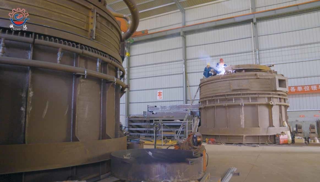 Shaanxi CHENGDA Industry Furnace MAKE Co., Ltd. 제조업체 생산 라인