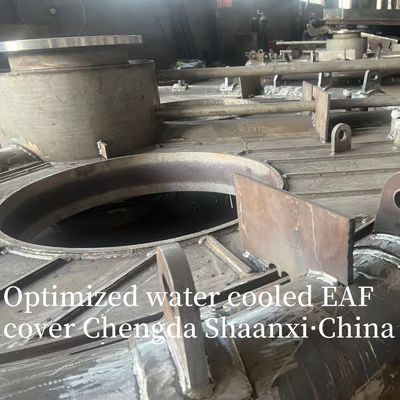 전기 오븐 물 냉각 오븐 덮개 / 최적화 된 물 냉각 EAF 덮개 무거운 용량 애플리케이션에 완벽