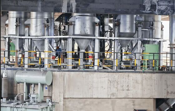 36,000 kVA DC 티타늄 슬래그 용조기 고 티타늄 슬래그 생산을 위해 폐쇄 밀폐 유형