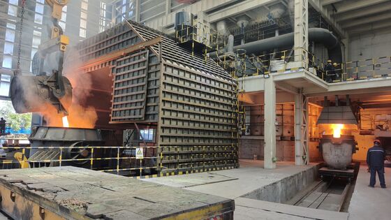 대형 중저탄소 페로망간 정련로 변압기 35kV-380V 12.5MVA 50Hz 3상 유입식