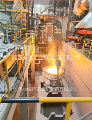 500kW 플라즈마 DC 아크 오븐 구리 카토드 녹음 5톤 용량 1500°C 전기 녹음 장비