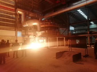 Ferroalloy 정련 플랜트용 마이크로 탄소 페로크롬 정련로 설비